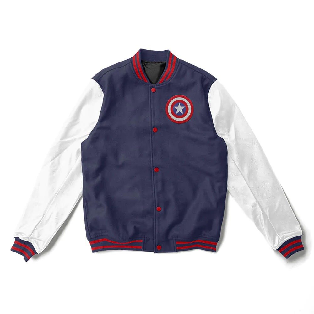 Captain America Wool Varsity Jacket