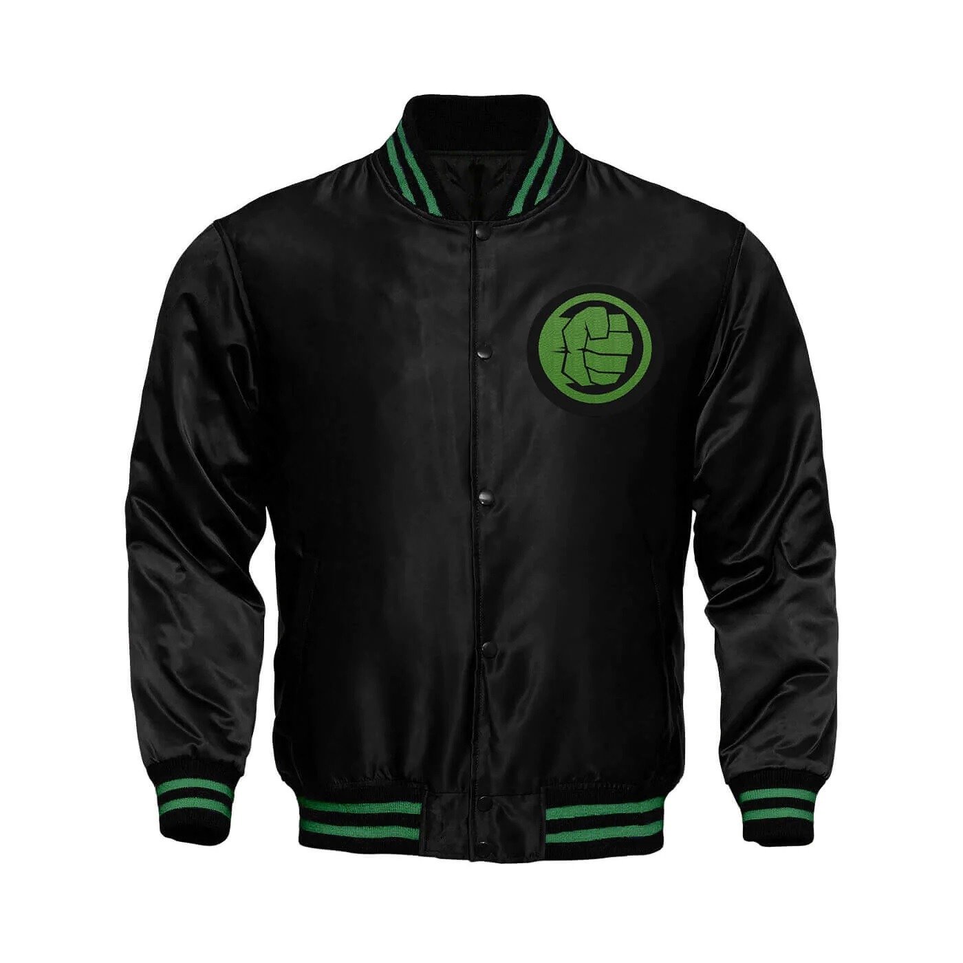 Hulk Satin Varsity Jacket