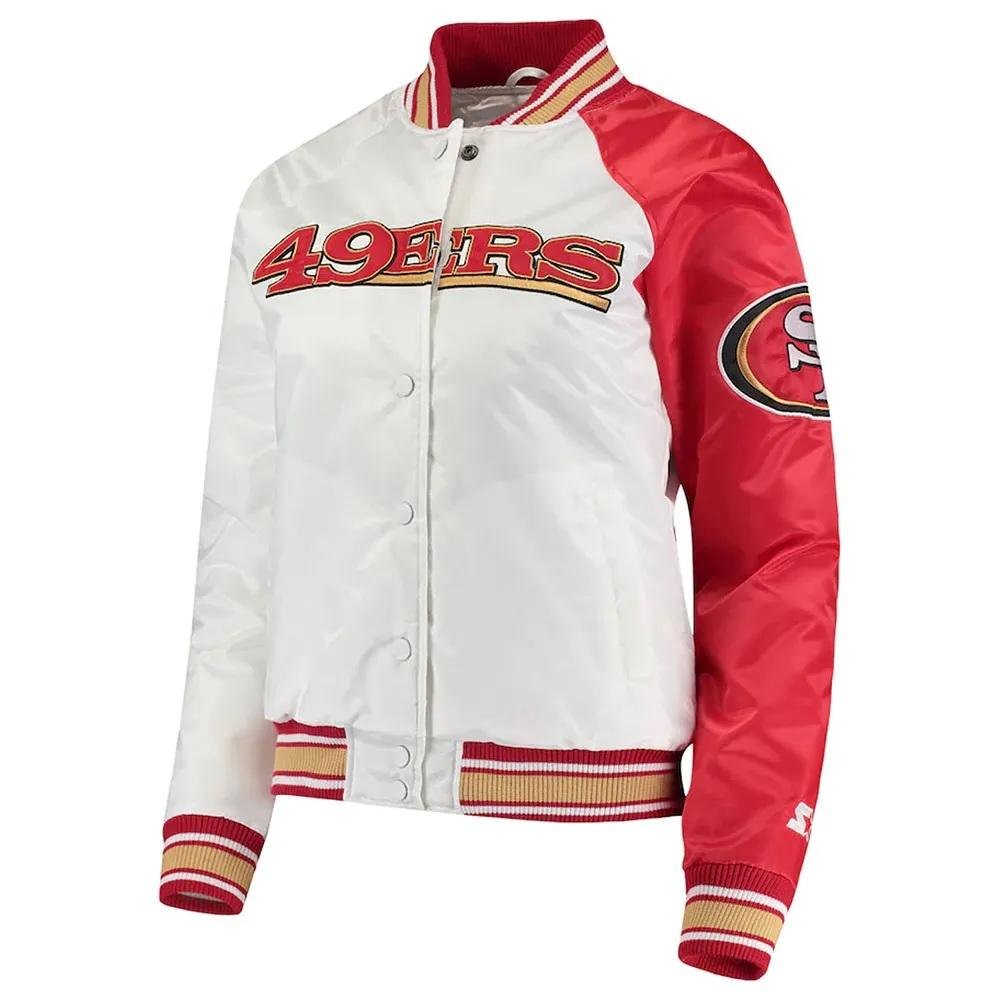 San Francisco 49ers Hometown Varsity Jacket