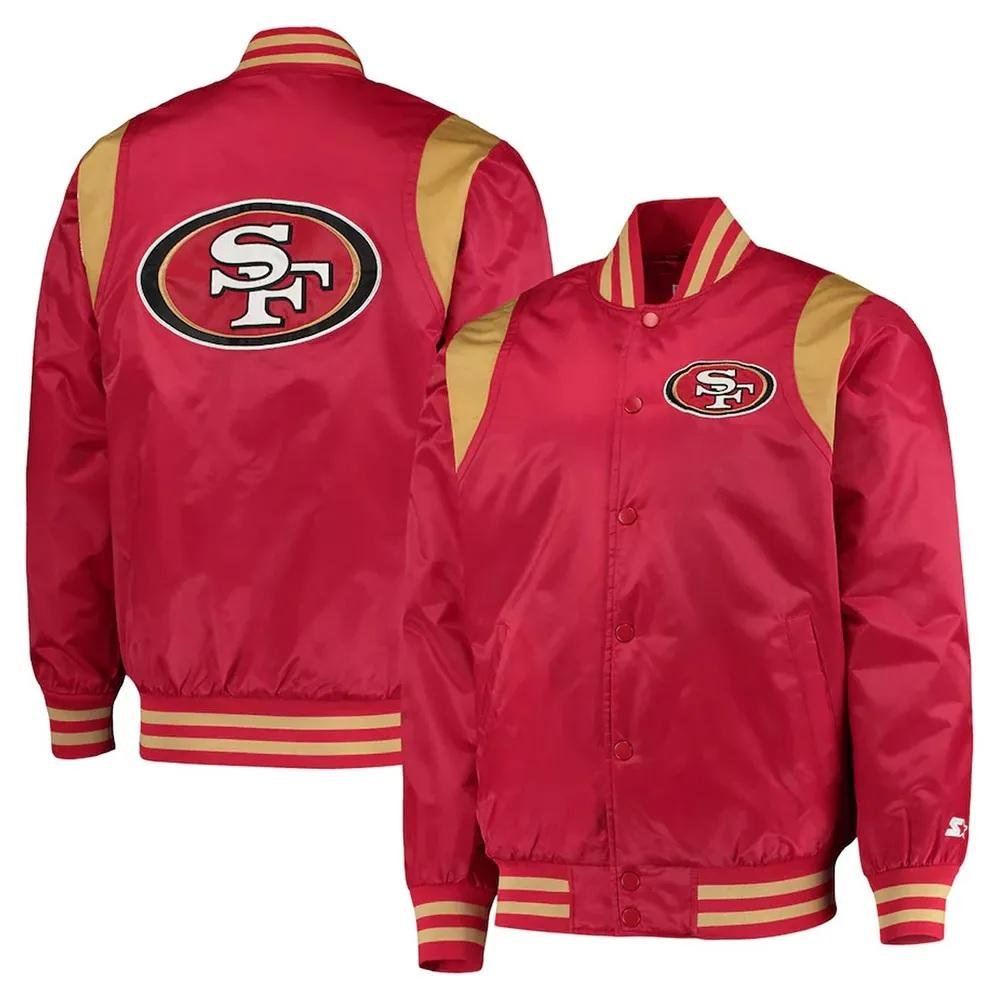 San Francisco 49ers Prime Time Varsity Jacket