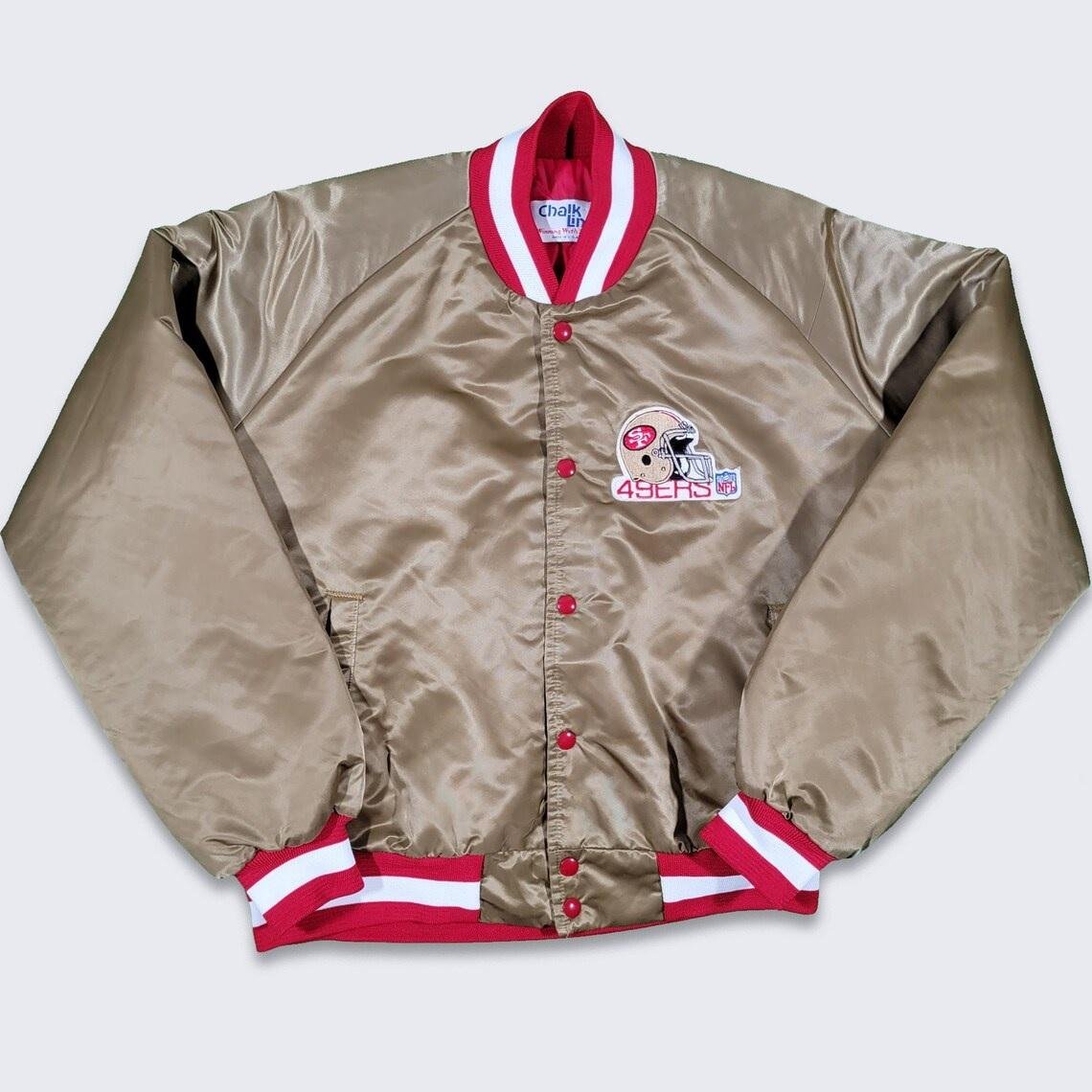 San Francisco 49ers Vintage 80s Bomber Jacket