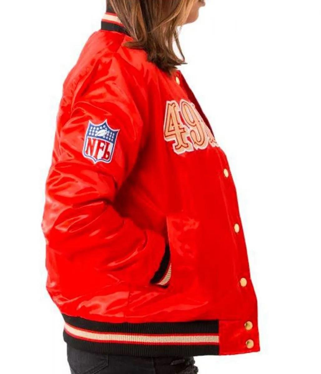Women’s Starter Sf 49ers Satin Jacket