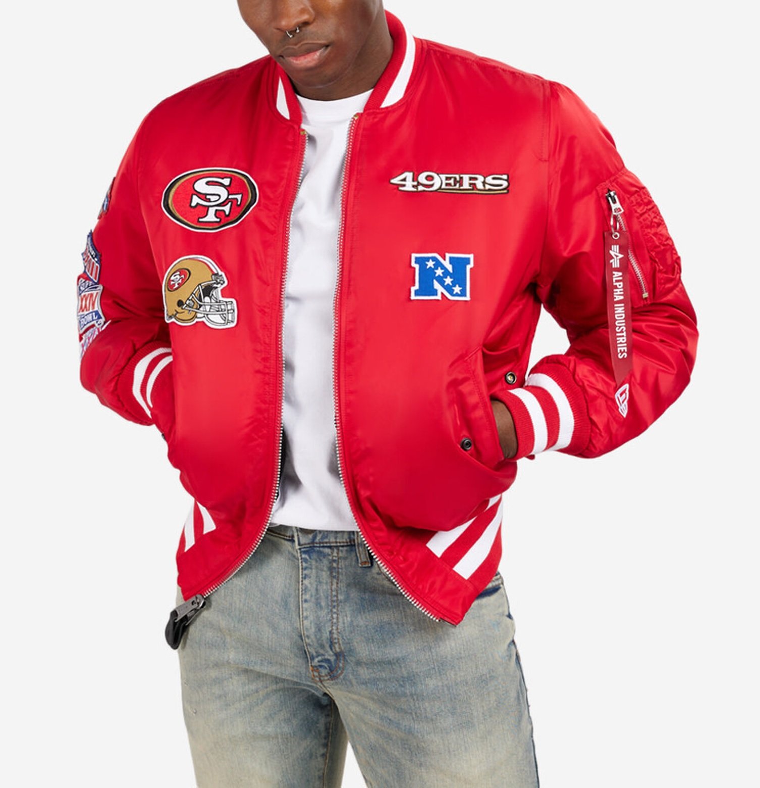 San Francisco 49ers Ma-1 Bomber Jacket
