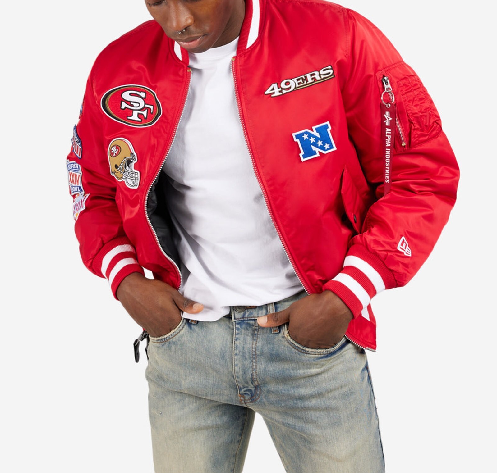 San Francisco 49ers Ma-1 Bomber Jacket
