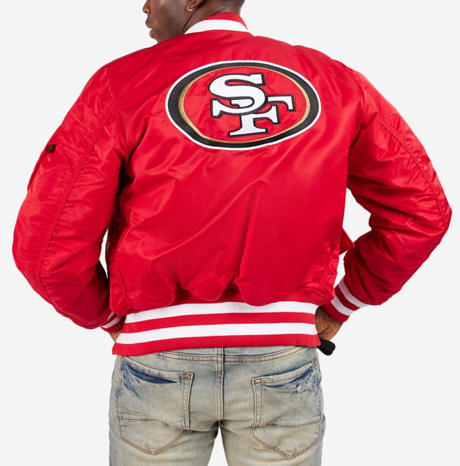San Francisco 49ers Ma-1 Bomber Jacket