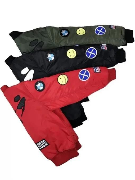 Akira Red Multi Patch Jacket