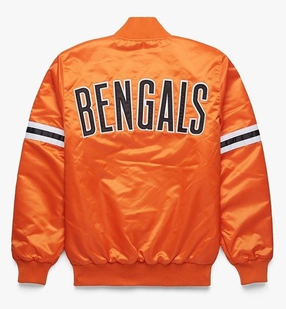 Bengals Starter Satin Varsity Jacket