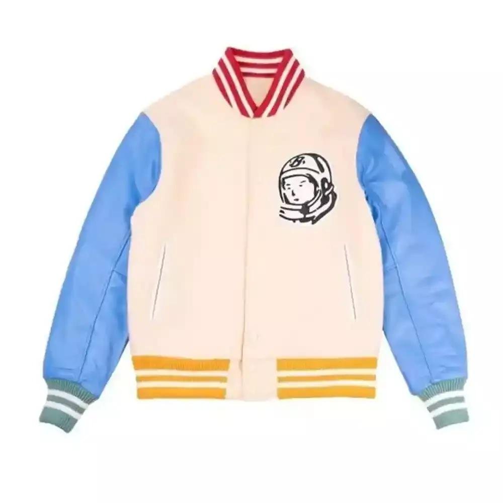 Bbc Spaceman Logo Letterman Jacket