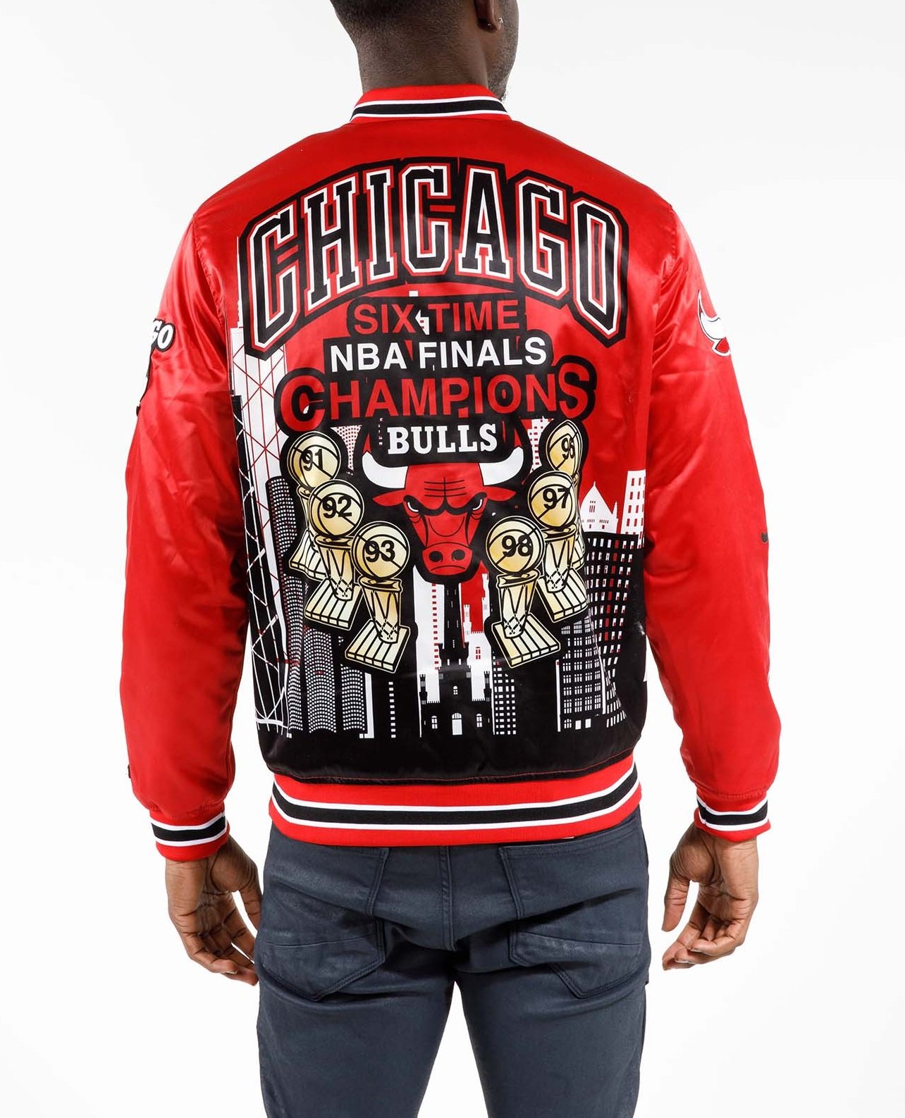 Chicago Bulls Nba Championship Varsity Jacket