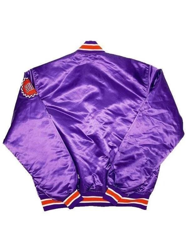 Vtg Rare Nba Phoenix Suns Starter Satin Jacket