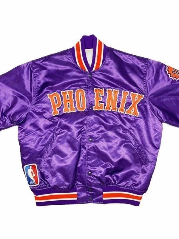 Vtg Rare Nba Phoenix Suns Starter Satin Jacket