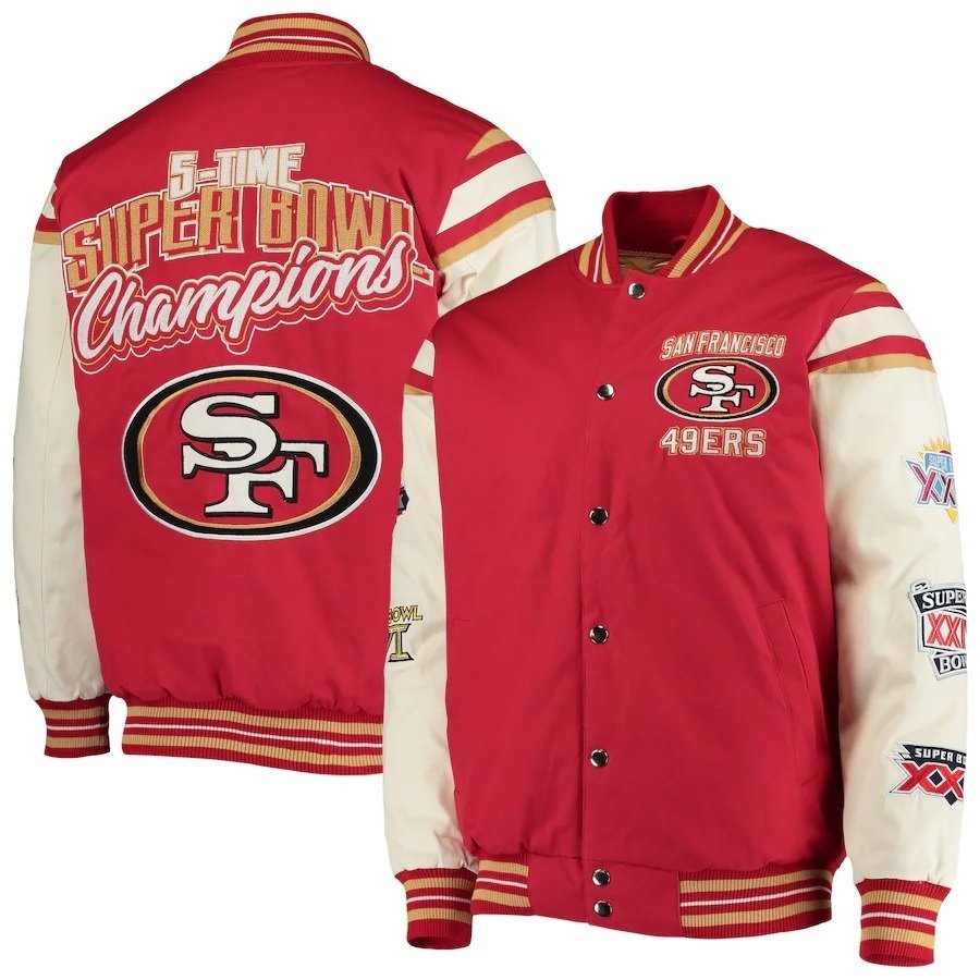 49ers super bowl jacket