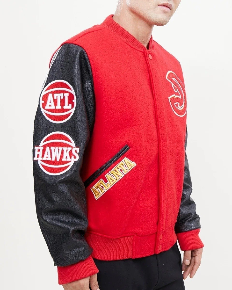 Atlanta Hawks Classic Wool Varsity Jacket