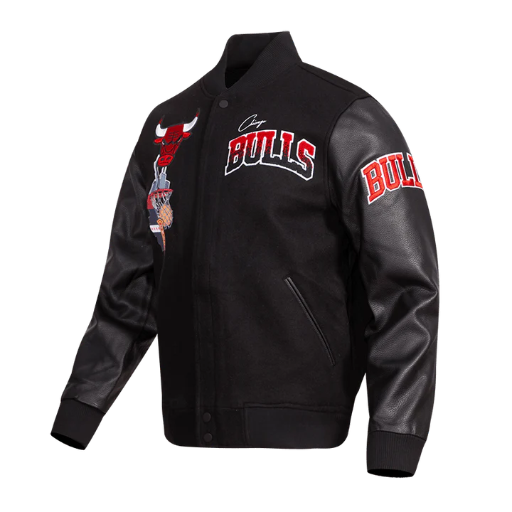 Chicago Bulls Home Town Wool Varsity Jacket