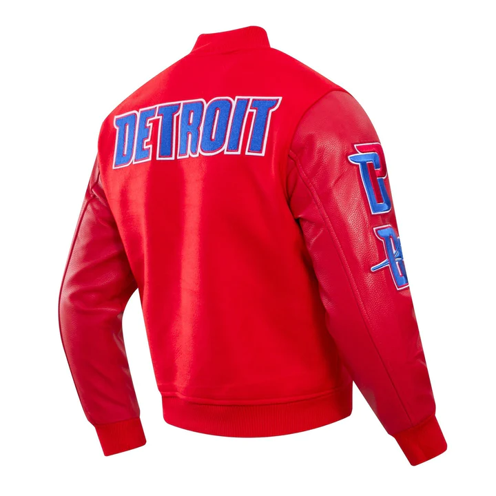Detroit Pistons Classic Wool Varsity Jacket