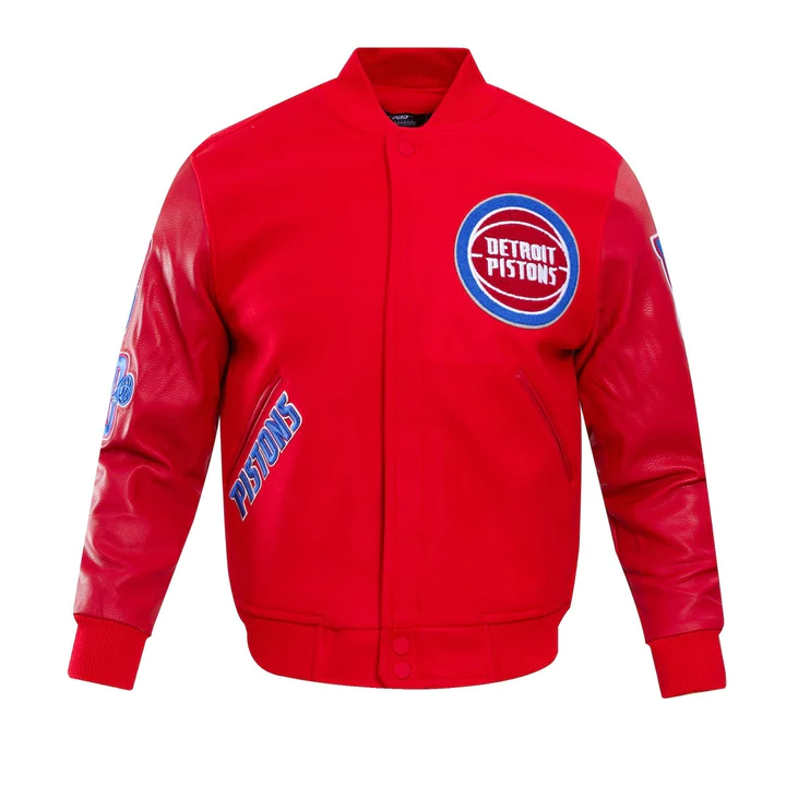 Detroit Pistons Classic Wool Varsity Jacket