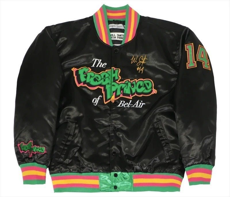 Fresh Prince Of Bel Air Jersey Satin Jacket