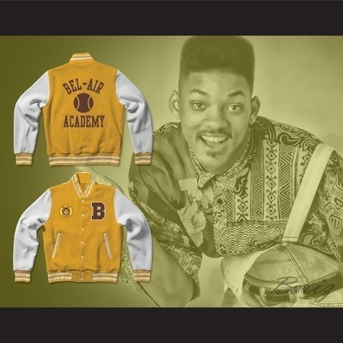 Bel-air Academy Tennis Varsity Letterman Jacket