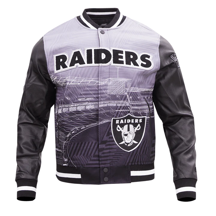 Las Vegas Raiders Remix Varsity Jacket