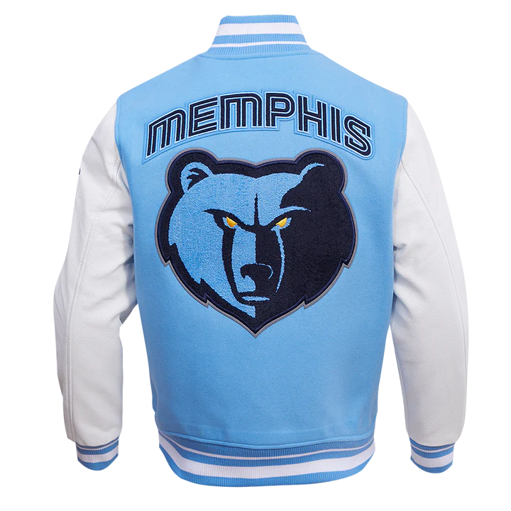 Memphis Grizzlies Retro Classic Rib Wool Varsity Jacket