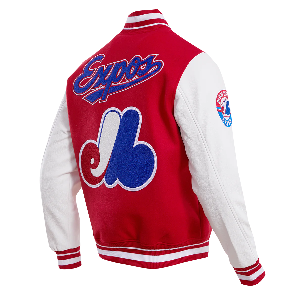 Montreal Expos Retro Classic Rib Wool Varsity Jacket