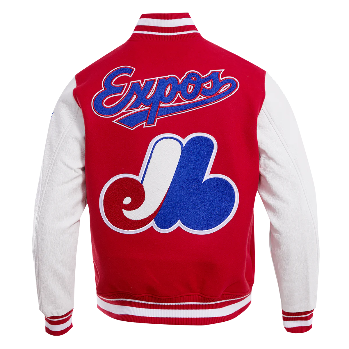 Montreal Expos Retro Classic Rib Wool Varsity Jacket