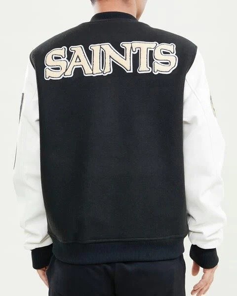 New Orleans Saints Classic Wool Varsity Jacket