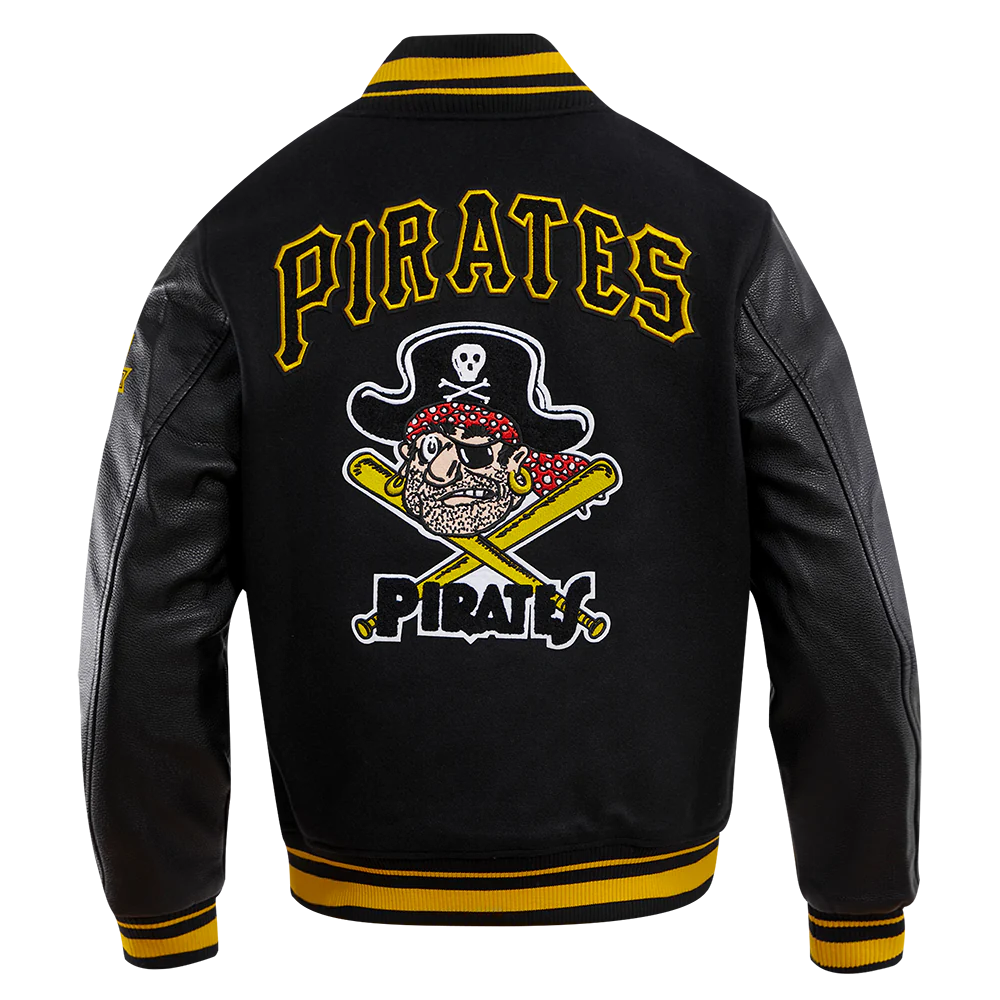 Pittsburgh Pirates Retro Classic Rib Wool Varsity Jacket