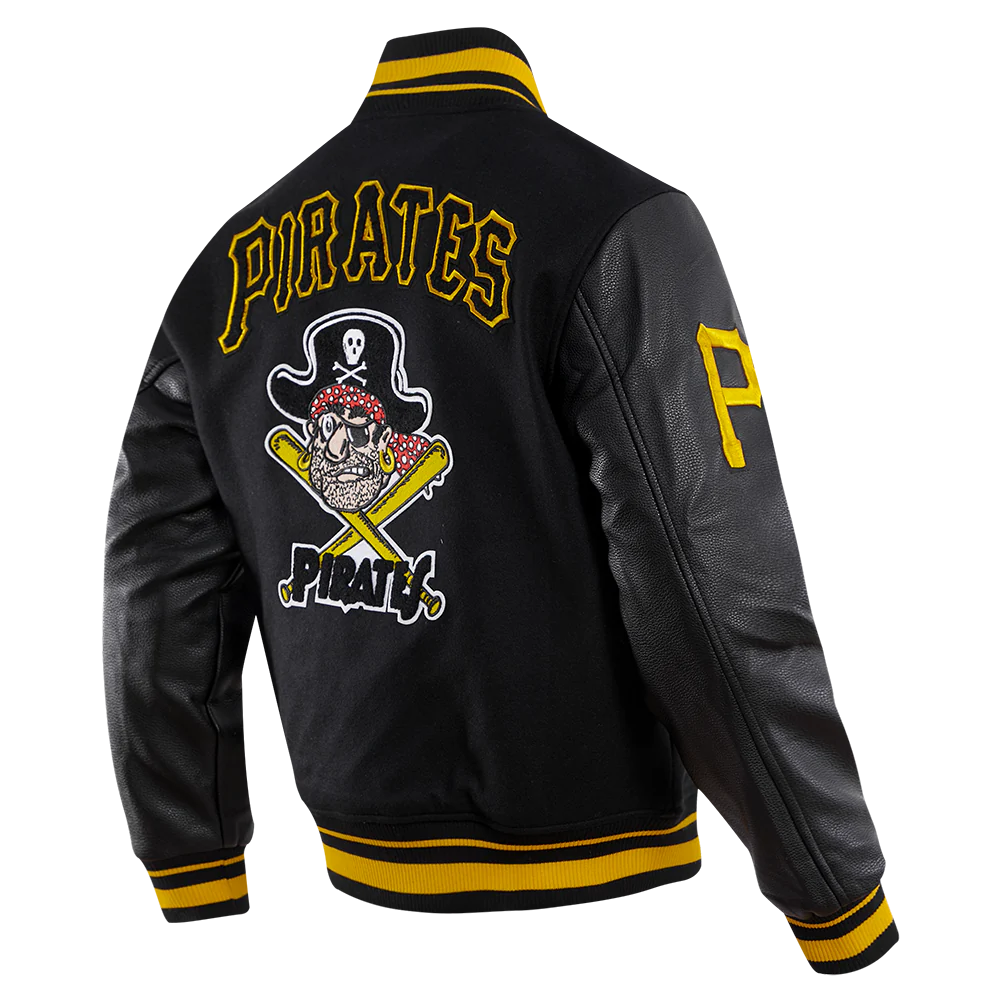 Pittsburgh Pirates Retro Classic Rib Wool Varsity Jacket