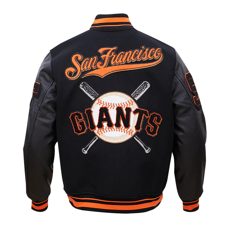 San Francisco Giants Mash Up Logo Varsity Jacket