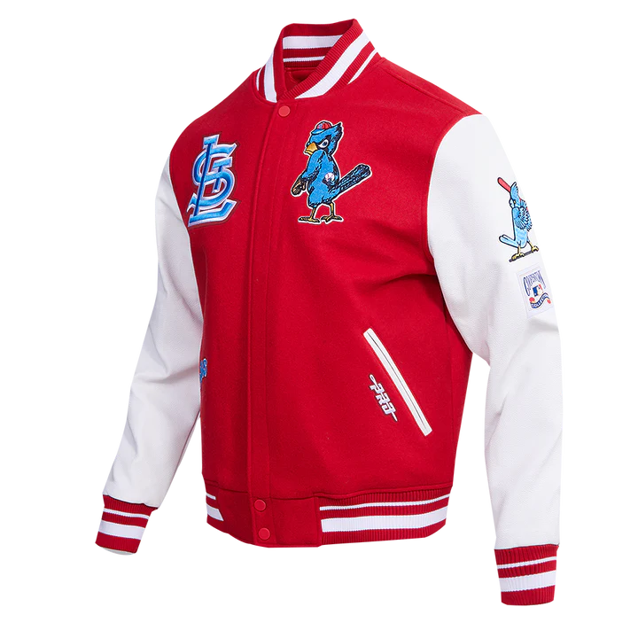 St. Louis Cardinals Retro Classic Rib Wool Varsity Jacket