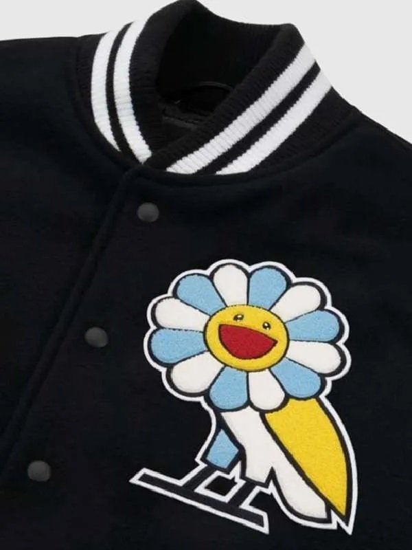 Takashi Murakami X Ovo Varsity Jacket