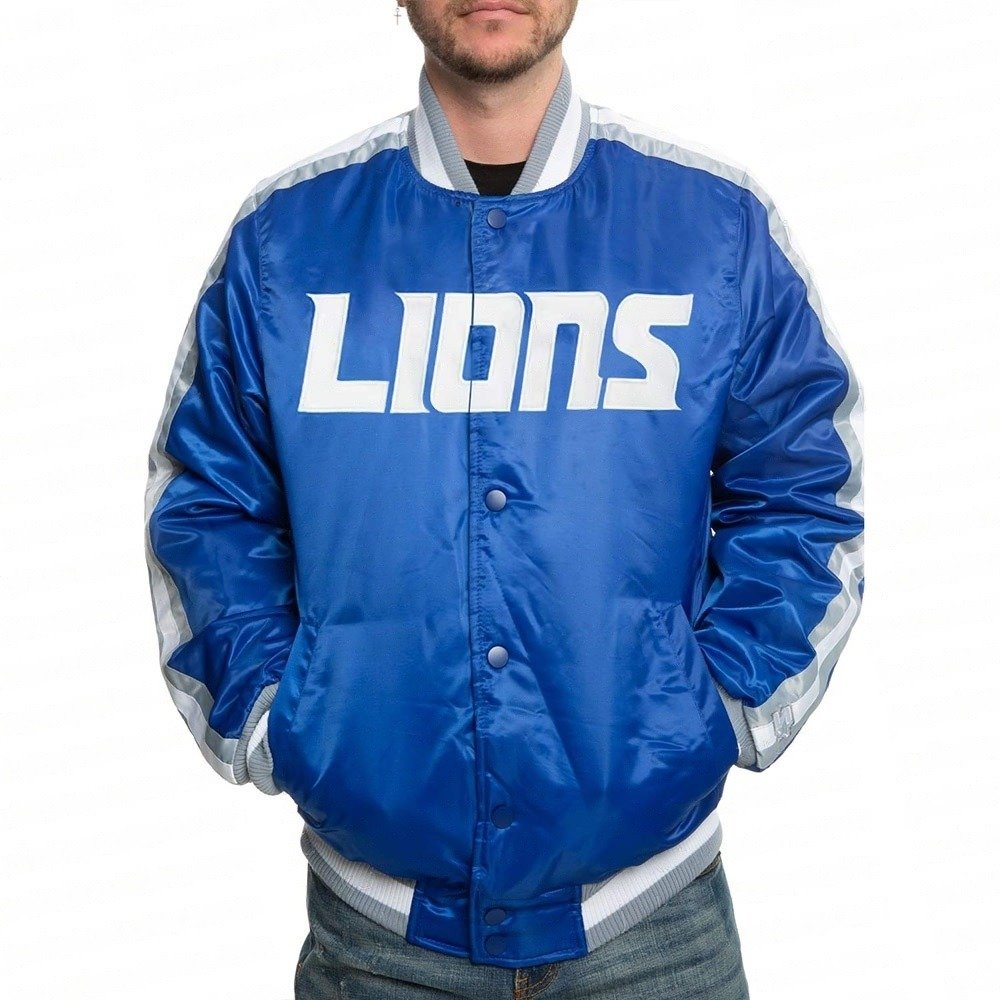 Calvin Johnson Detroit Lions Jacket