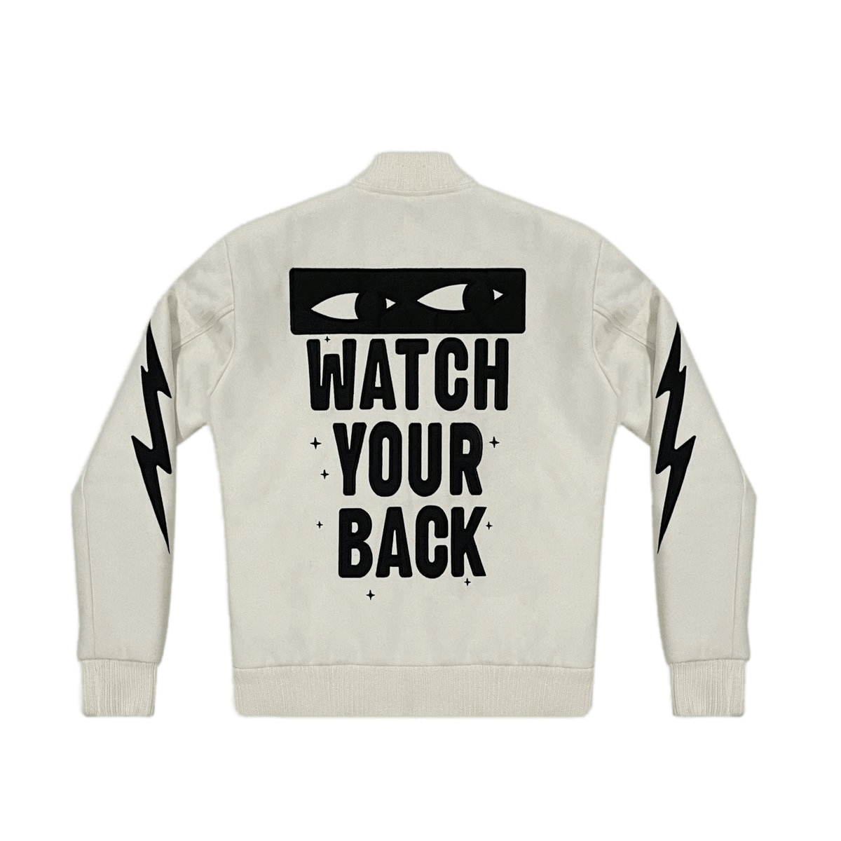 Protect Your Inner G Gang White Varsity Jacket