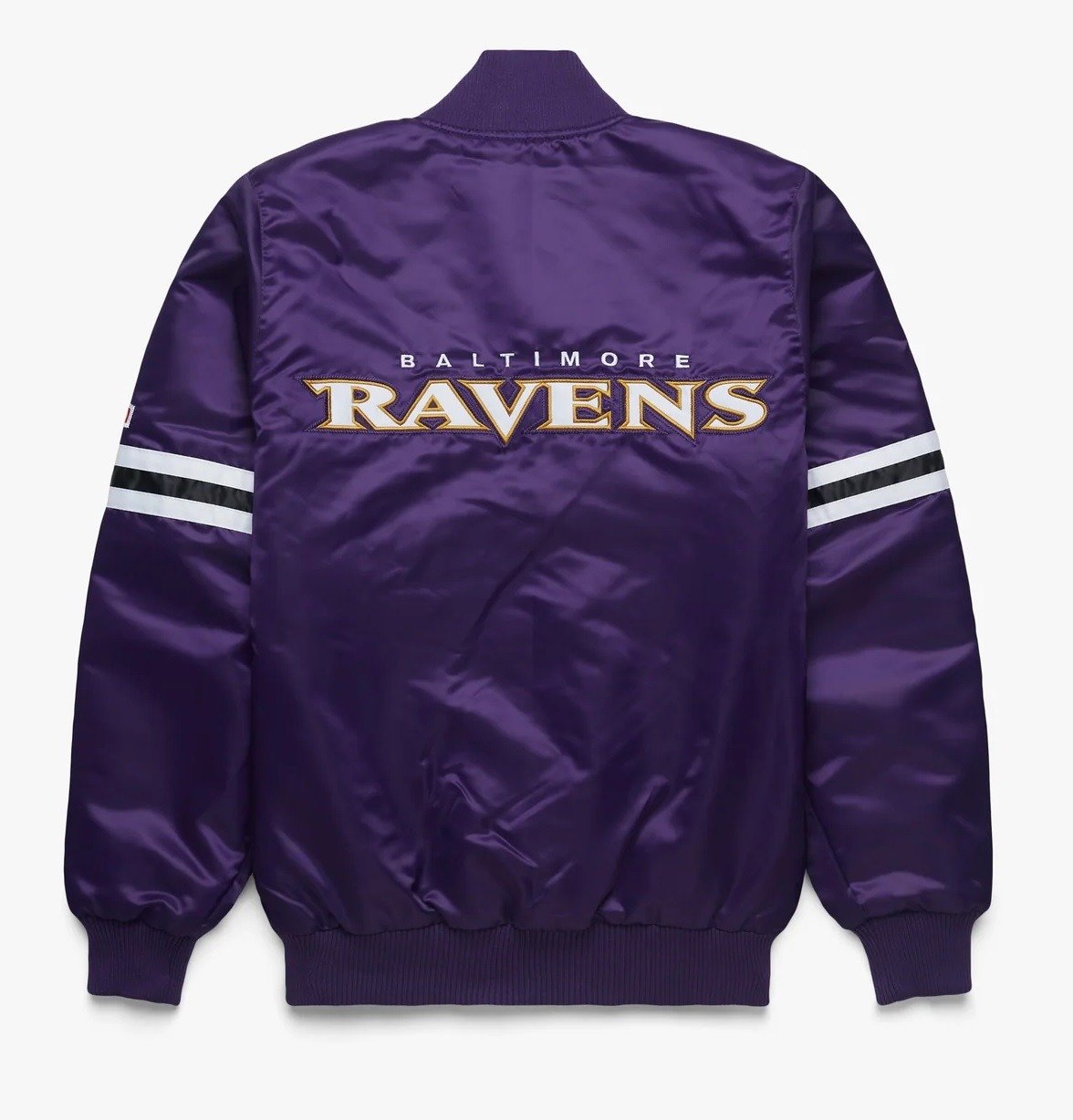 Baltimore Ravens Satin Varsity Jacket