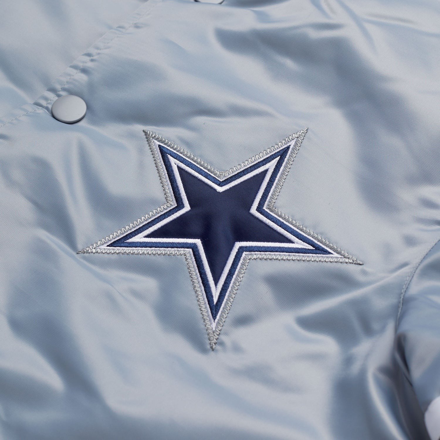 Dallas Cowboys Satin Varsity Jacket