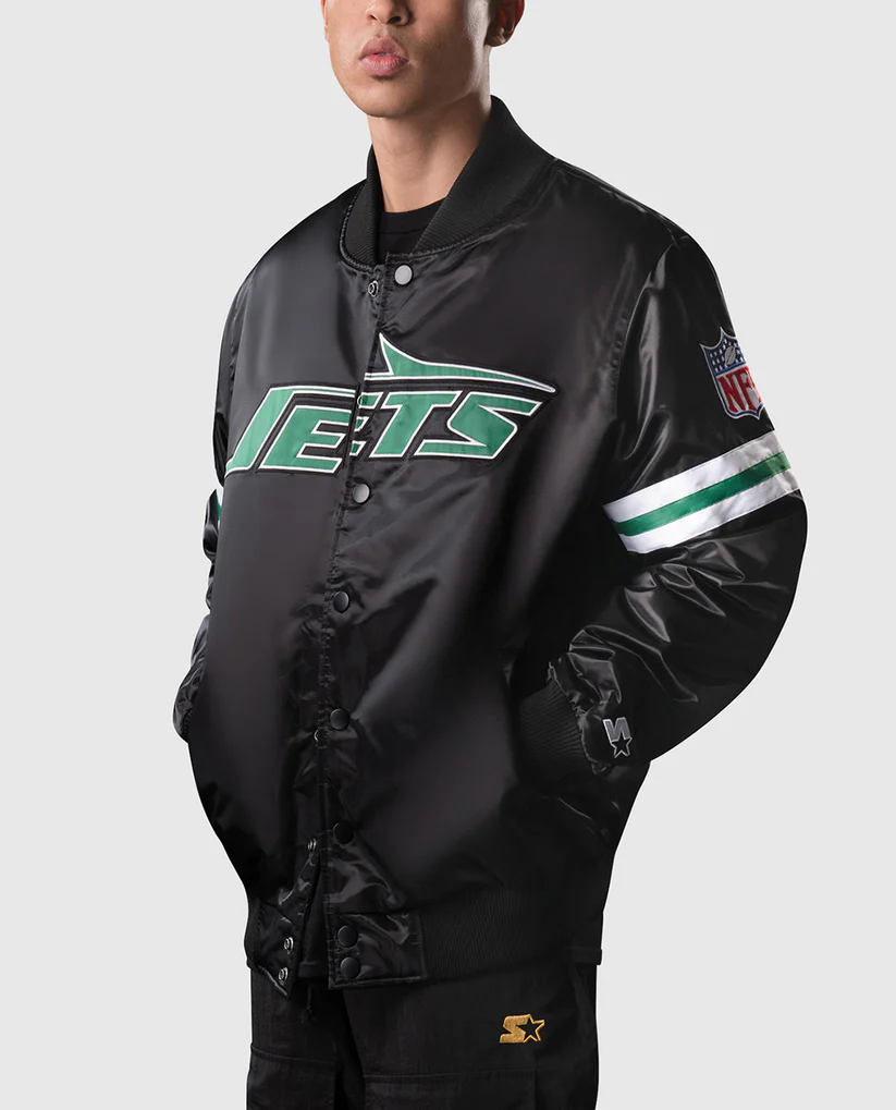 Method Man New York Jets Satin Jacket