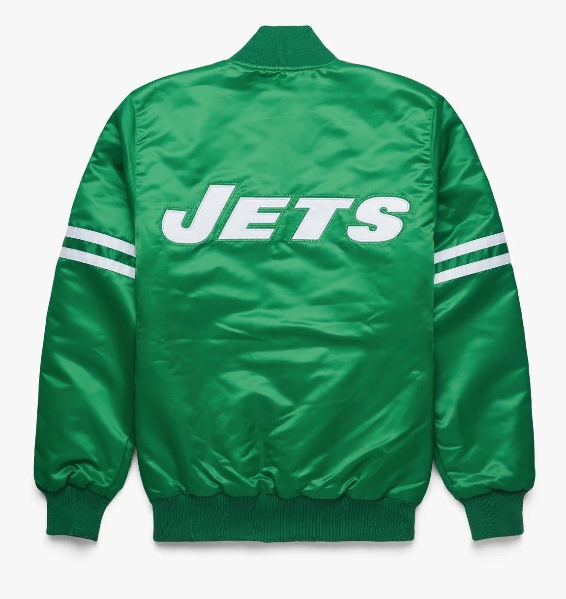 New York Jets Satin Varsity Jacket