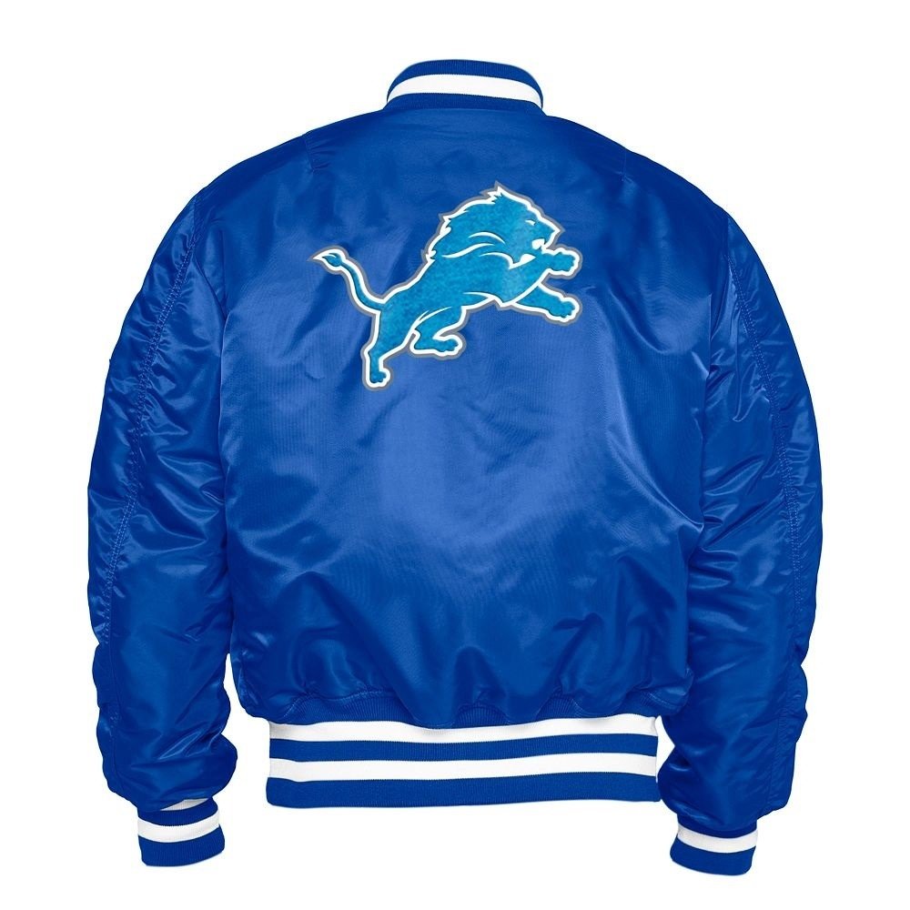 Detroit Lions Ma-1 Bomber Jacket