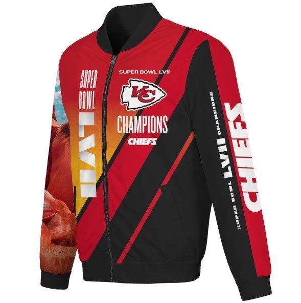 Kansas City Chiefs Super Bowl LVII Champions Bomber Jacket