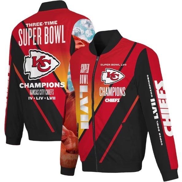 Kansas City Chiefs Super Bowl LVII Champions Bomber Jacket