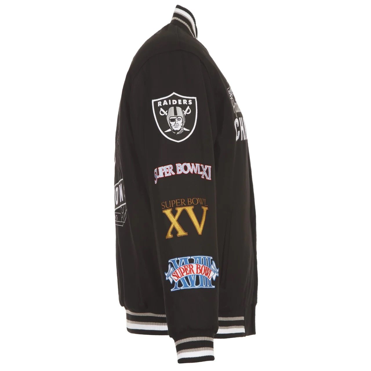Las Vegas Raiders Super Bowl Wool Championship Jacket