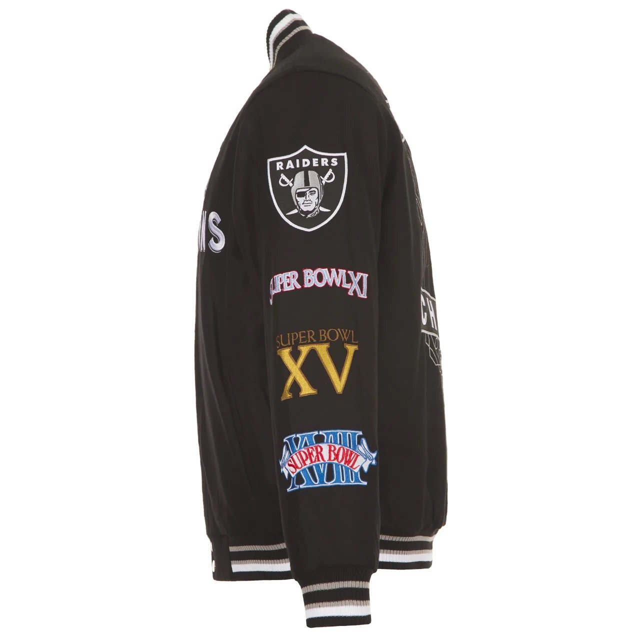 Las Vegas Raiders Super Bowl Wool Championship Jacket