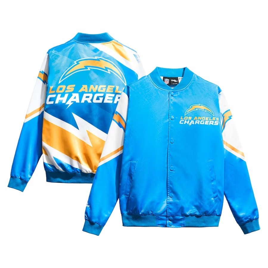 Los Angeles Chargers Fanimation Satin Jacket