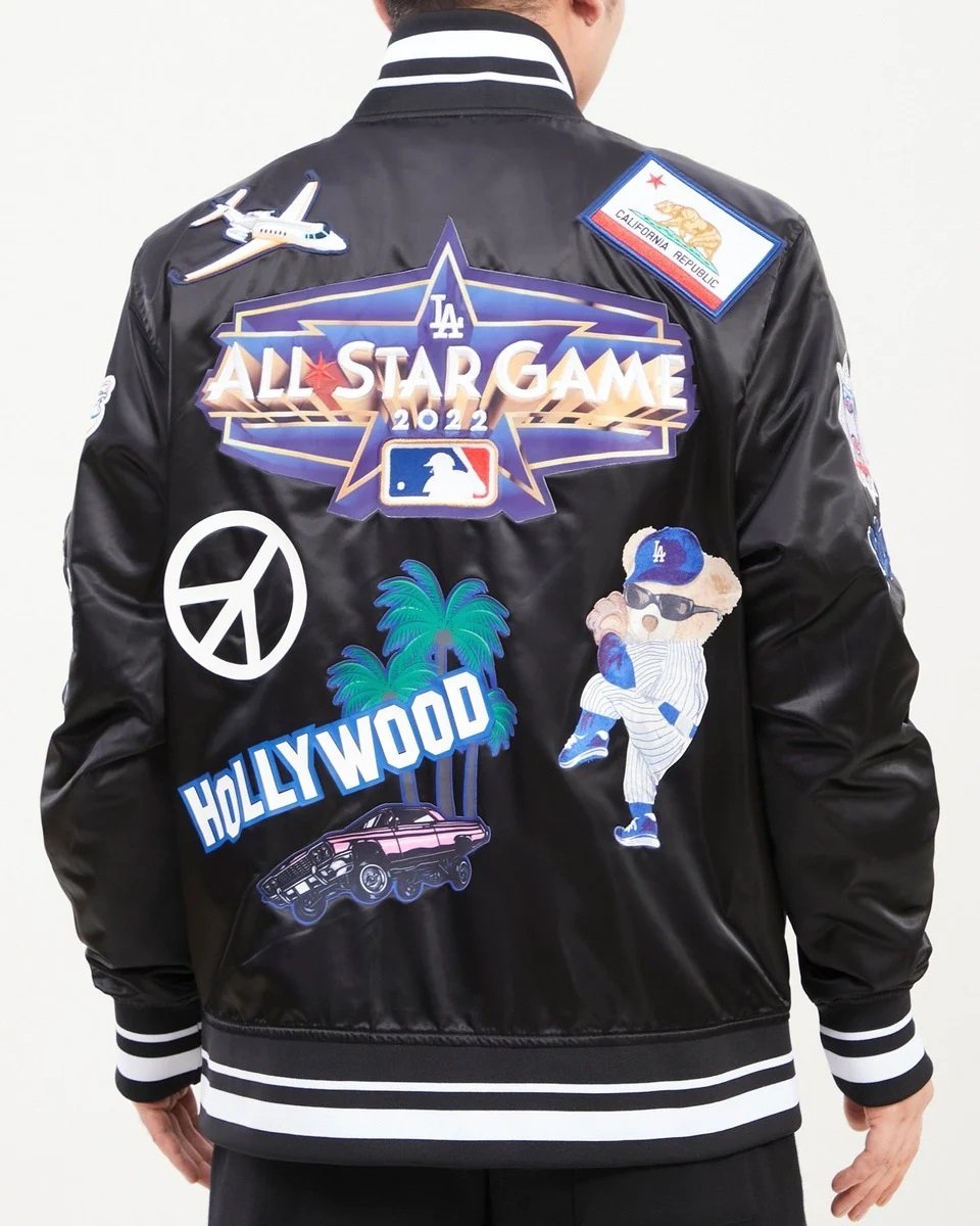 Los Angeles Dodgers All Star Satin Varsity Jacket