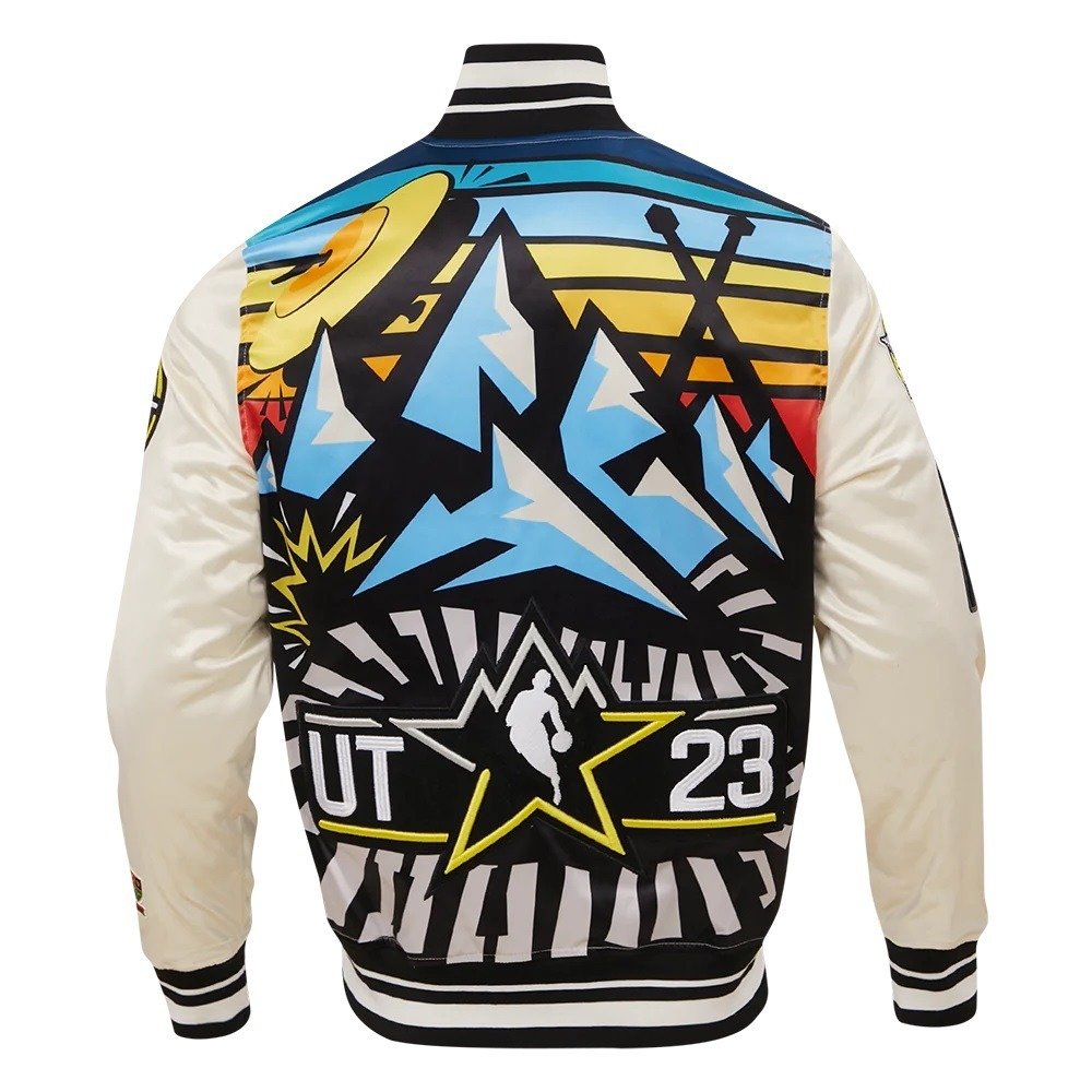 Nba X Hbcu All Star 2023 Satin Varsity Jacket