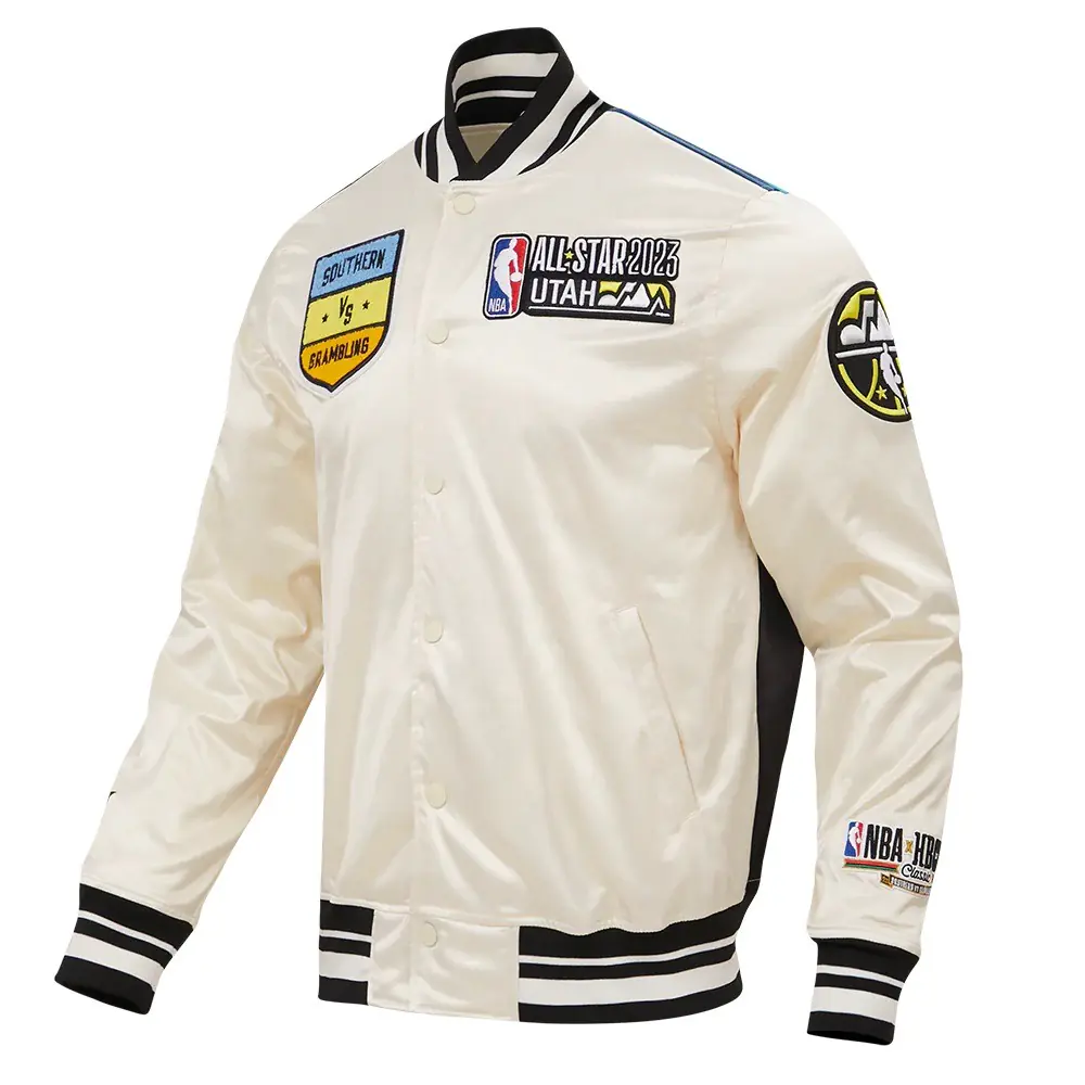 Nba X Hbcu All Star 2023 Satin Varsity Jacket