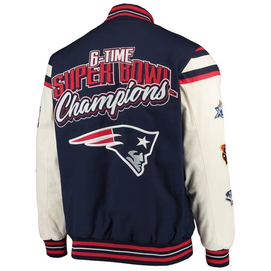 New England Patriots Super Bowl Championship Jacket