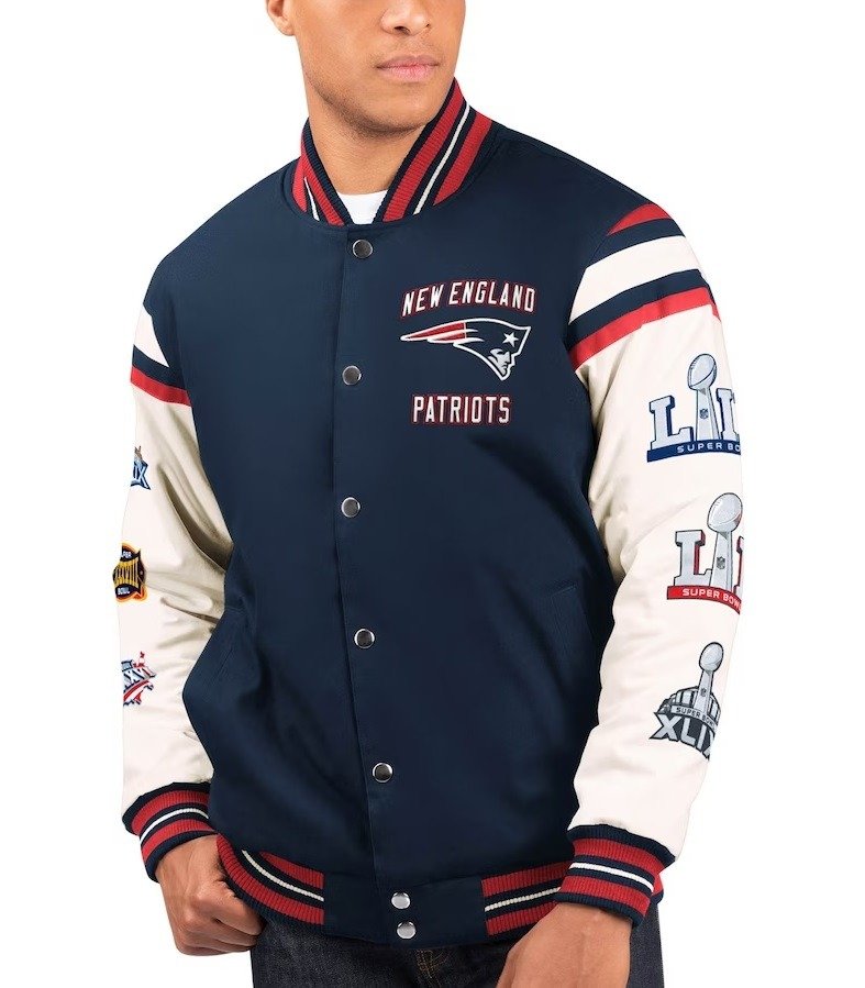 New England Patriots Super Bowl Championship Jacket