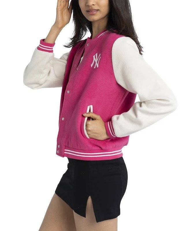 New York Yankees Lusso Women's Priya Full-Snap Jacket